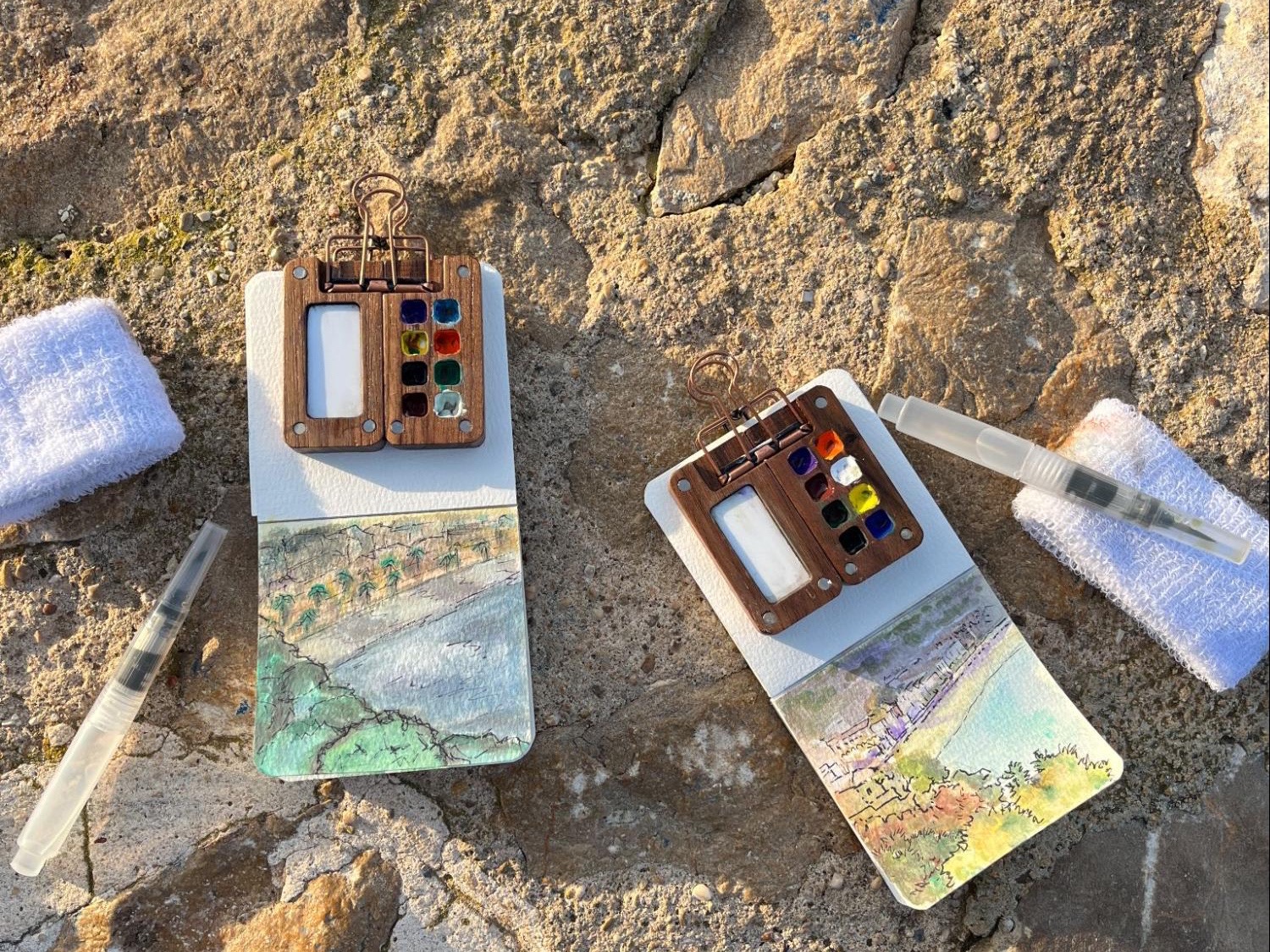 How to Start a Watercolor Travel Journal (Even If You “Can’t Draw”)